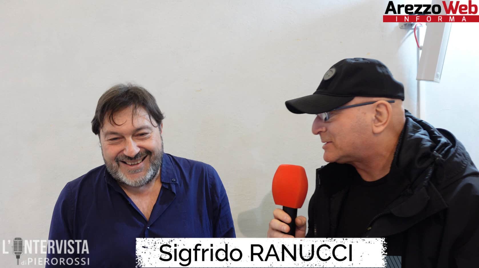 Piero ROSSI Intervista Sigfrido RANUCCI - Arezzo Informa